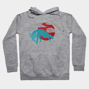 A Fox Is A Wolf That Sends Flowers Hoodie